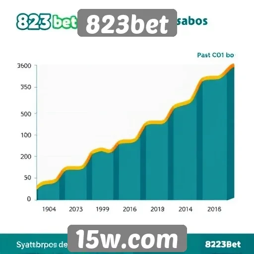 Estatísticas de crescimento do site 823bet